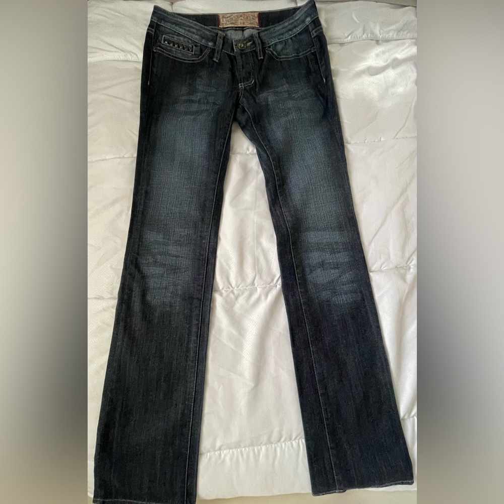 CHEVIGNON Vintage Low rise bootcut women’s blue jeans